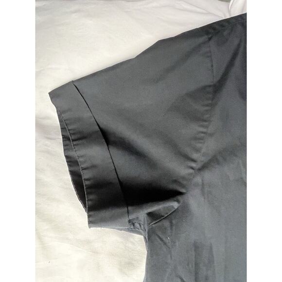 Taco Bell Button Up Shirt Mens Large Black Short Sleeve Employee Logo - Picture 5 of 9